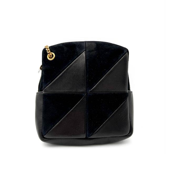 Saint Laurent Jamie Mixed Cube Black Leather Shoulder Bag - photo 6