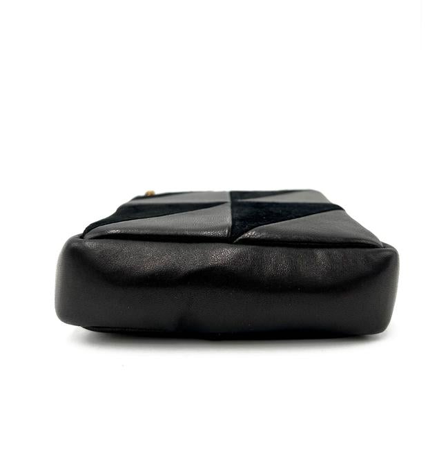 Saint Laurent Jamie Mixed Cube Black Leather Shoulder Bag - photo 8