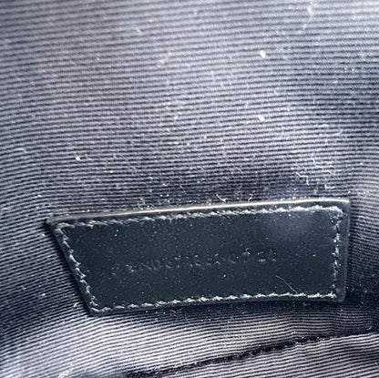 Saint Laurent Jamie Mixed Cube Black Leather Shoulder Bag - photo 9