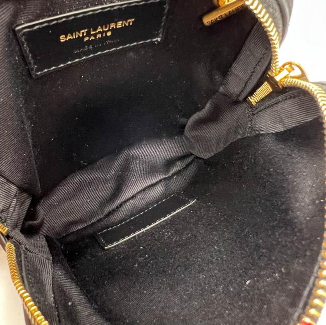 Saint Laurent Jamie Mixed Cube Black Leather Shoulder Bag - photo 10