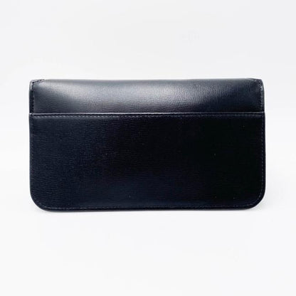 Saint Laurent Kate Ysl Monogram Phone Holder with Strap In Smooth Black Leather Cross Body Bag - image 6