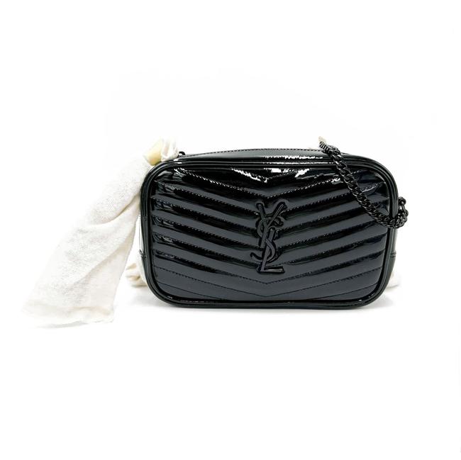 Saint Laurent Lou Mini Black Leather Cross Body Bag - photo 5