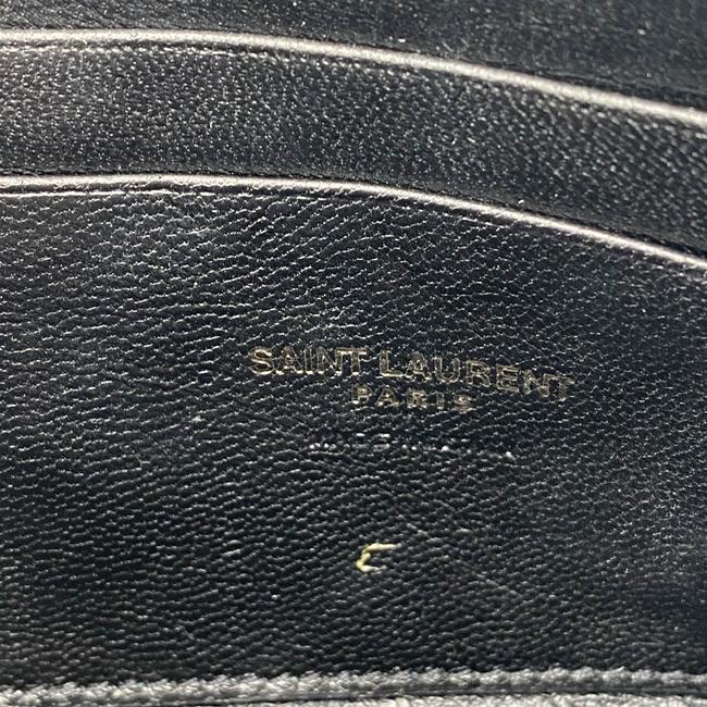 Saint Laurent Lou Monogram Camera Mini Black Leather Cross Body Bag - photo 11