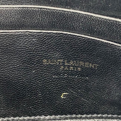 Saint Laurent Lou Monogram Camera Mini Black Leather Cross Body Bag - photo 11