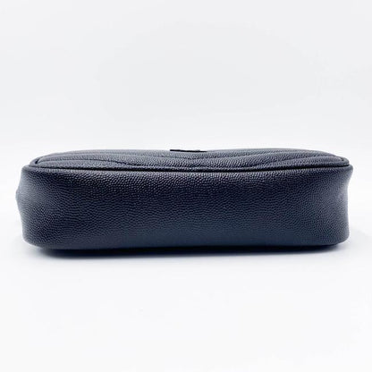 Saint Laurent Lou Monogram Camera Mini Black Leather Cross Body Bag - photo 7