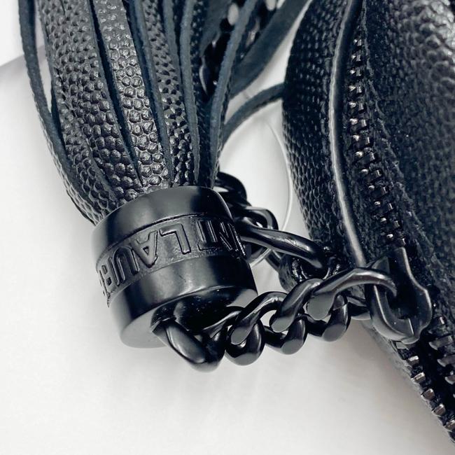 Saint Laurent Lou Monogram Camera Mini Black Leather Cross Body Bag - photo 9