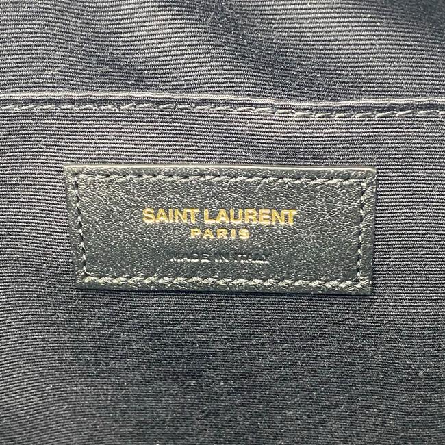 Saint Laurent Lou Monogram Quilted Camera Gold Ghw 2021 Black Leather Cross Body Bag - photo 10
