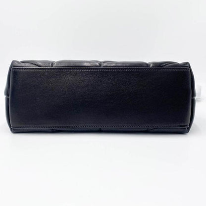 Saint Laurent Lou Small Puffer Lambskin Flap-top Hardware Bhw Black Leather Shoulder Bag - image 6