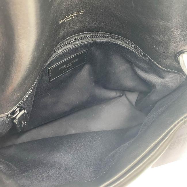 Saint Laurent Lou Small Puffer Lambskin Flap-top Hardware Bhw Black Leather Shoulder Bag - image 7