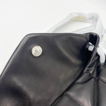 Saint Laurent Lou Small Puffer Lambskin Flap-top Hardware Bhw Black Leather Shoulder Bag - image 10