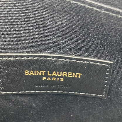 Saint Laurent Monogram Bill Pouch In Tortoiseshell Brown Patent Leather Clutch - photo 11