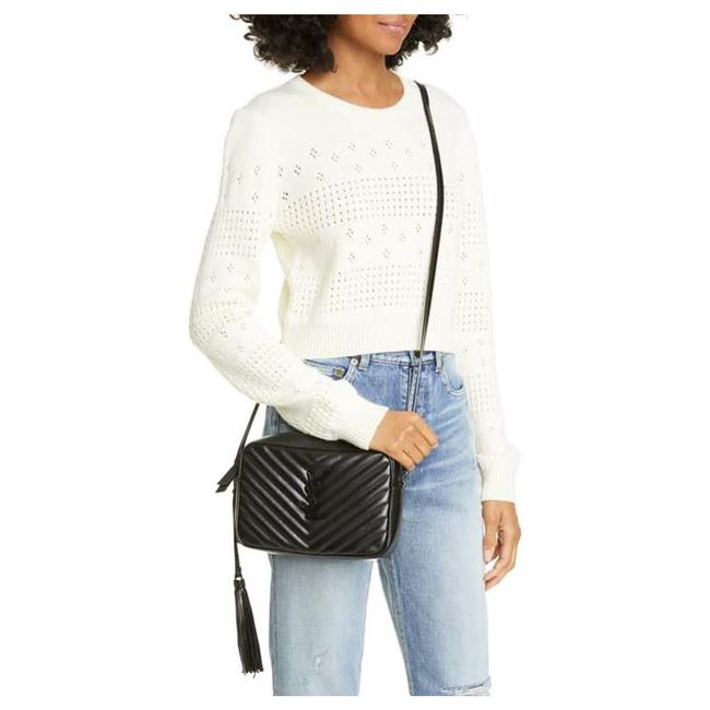 Saint Laurent Monogram Camera Lou Matelasse Black Calfskin Leather Cross Body Bag - image 2
