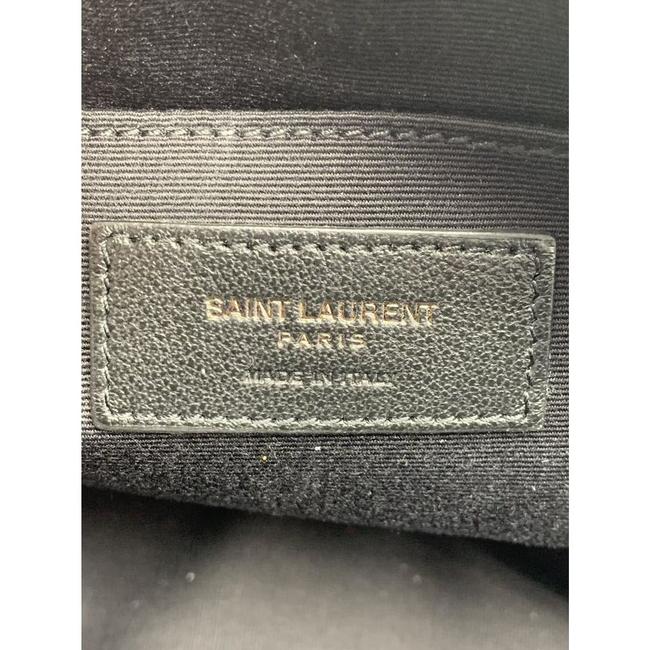 Saint Laurent Monogram Camera Lou Matelasse Black Calfskin Leather Cross Body Bag - image 11