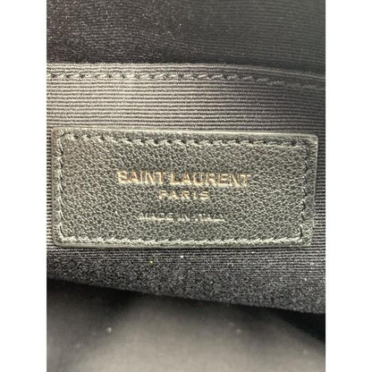 Saint Laurent Monogram Camera Lou Matelasse Black Calfskin Leather Cross Body Bag - image 11