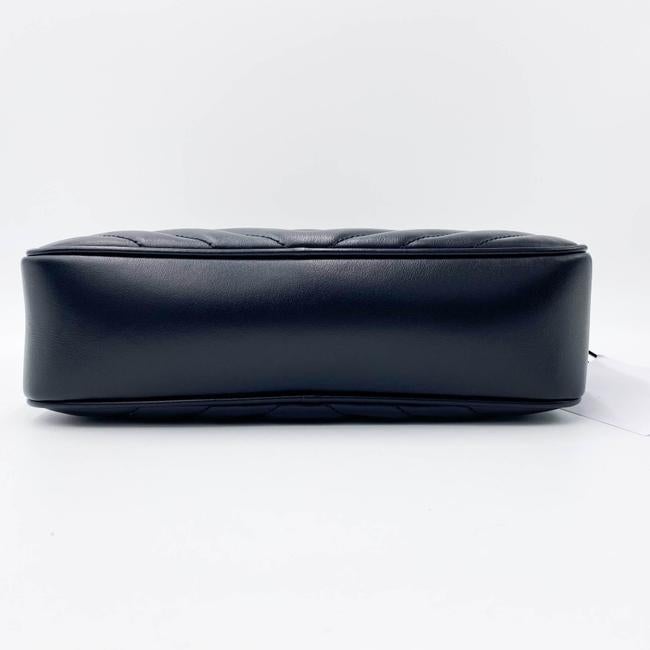 Saint Laurent Monogram Camera Lou Matelasse Black Calfskin Leather Cross Body Bag - image 6