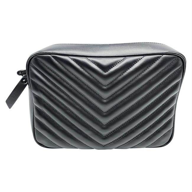 Saint Laurent Monogram Camera Lou Matelasse Black Calfskin Leather Cross Body Bag - image 6