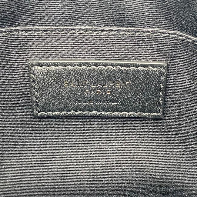 Saint Laurent Monogram Camera Lou Matelasse Black Calfskin Leather Cross Body Bag - image 10