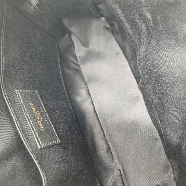 Saint Laurent Monogram Camera Lou Medium Quilted Black Leather Shoulder Bag - photo 11