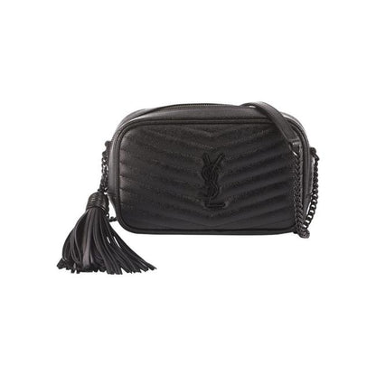 Saint Laurent Monogram Camera Lou Mini Matelasse Black Leather Cross Body Bag - image 1