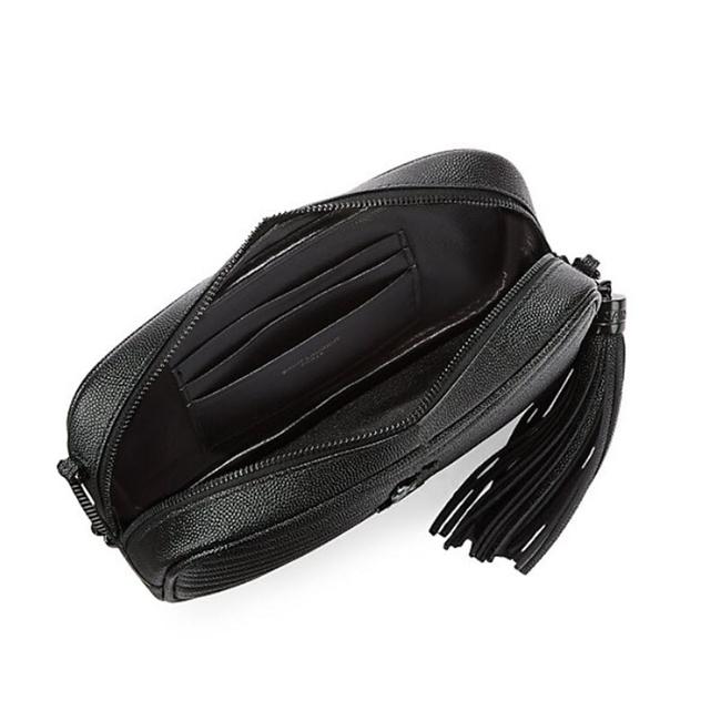 Saint Laurent Monogram Camera Lou Mini Matelasse Black Leather Cross Body Bag - image 3