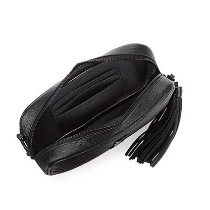 Saint Laurent Monogram Camera Lou Mini Matelasse Black Leather Cross Body Bag - image 3