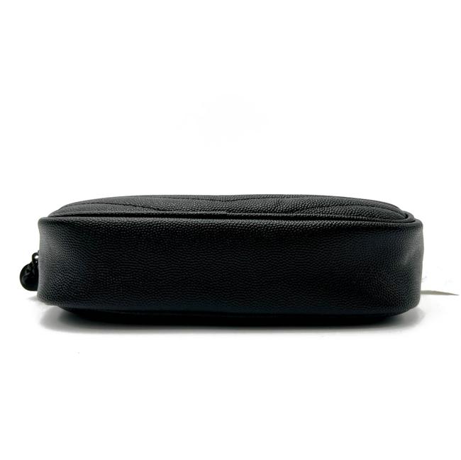 Saint Laurent Monogram Camera Lou Mini Matelasse Black Leather Cross Body Bag - image 7