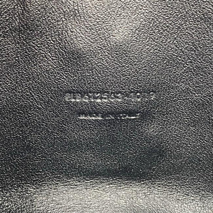 Saint Laurent Monogram Camera Lou Mini Raffia Black Leather Cross Body Bag - photo 12