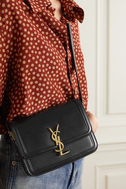 Saint Laurent Monogram Classic Small Ysl 2021 Black Shoulder Bag - photo 2