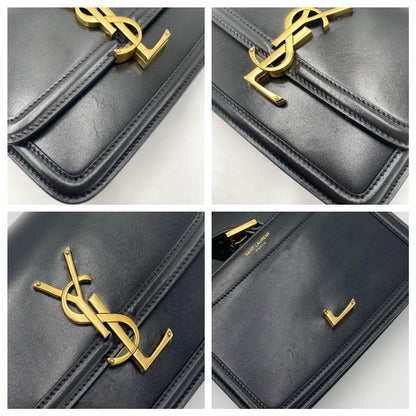 Saint Laurent Monogram Classic Small Ysl 2021 Black Shoulder Bag - photo 11