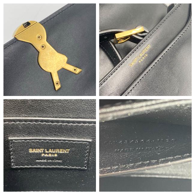Saint Laurent Monogram Classic Small Ysl 2021 Black Shoulder Bag - photo 12