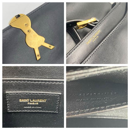 Saint Laurent Monogram Classic Small Ysl 2021 Black Shoulder Bag - photo 12