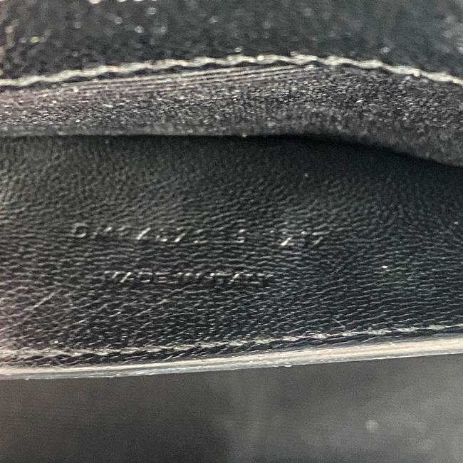 Saint Laurent Monogram Envelope Grain De Poudre Textured Mixed Matelasse Medium Triquilt Black Leather Shoulder Bag - image 12