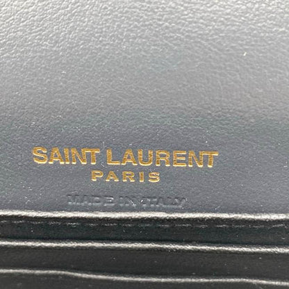 Saint Laurent Monogram Kate Belt In Grey Leather Messenger Bag - photo 11