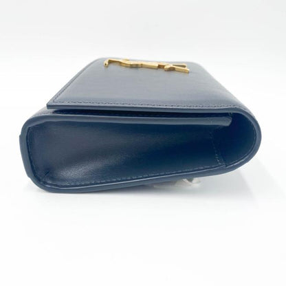 Saint Laurent Monogram Kate Belt In Grey Leather Messenger Bag - photo 7