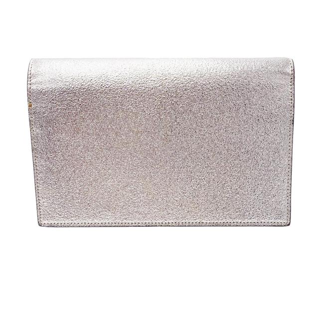 Saint Laurent Monogram Kate Chain Wallet Metallic Calfskin Monogram Tassel Gold Cross Body Bag - image 4
