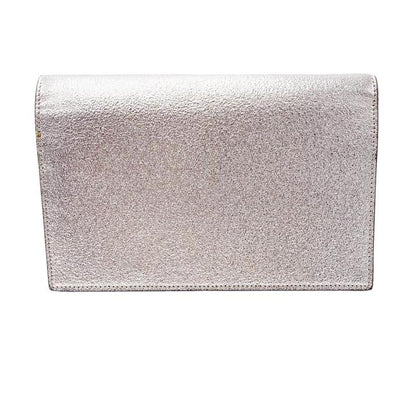 Saint Laurent Monogram Kate Chain Wallet Metallic Calfskin Monogram Tassel Gold Cross Body Bag - image 4