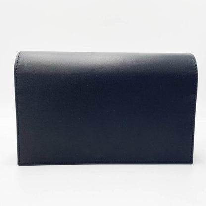 Saint Laurent Monogram Kate Chain Wallet Smooth Calfskin Classic Tassel Black Leather Cross Body Bag - image 5