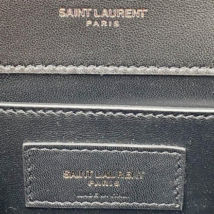 Saint Laurent Monogram Kate Crossbody Paillette Embellished Black Suede Leather Shoulder Bag - image 12