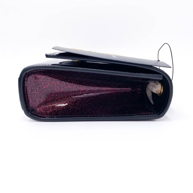 Saint Laurent Monogram Kate Crossbody Small Metallic Glitter Red Leather Shoulder Bag - photo 6