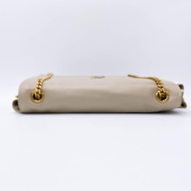 Saint Laurent Monogram Kate Crossbody Soft Medium Reversible Ysl Monogram Beige Leather Shoulder Bag - image 9