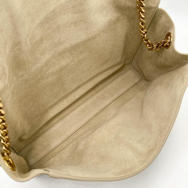 Saint Laurent Monogram Kate Crossbody Soft Medium Reversible Ysl Monogram Beige Leather Shoulder Bag - image 10