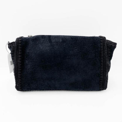 Saint Laurent Monogram Kate Medium Whipstitch Black Suede Leather Shoulder Bag - photo 5
