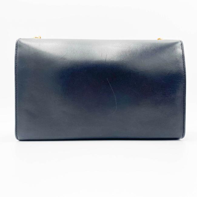 Saint Laurent Monogram Kate Medium with Tassel In Smooth Black Leather Cross Body Bag - photo 3