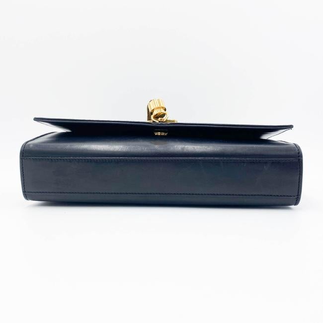 Saint Laurent Monogram Kate Medium with Tassel In Smooth Black Leather Cross Body Bag - photo 6
