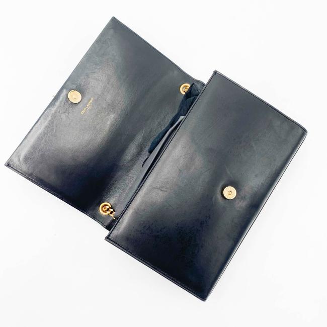Saint Laurent Monogram Kate Medium with Tassel In Smooth Black Leather Cross Body Bag - photo 8