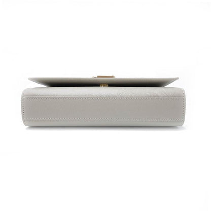 Saint Laurent Monogram Kate Small Crema Soft Monogram Chain Ghw White Leather Cross Body Bag - image 8