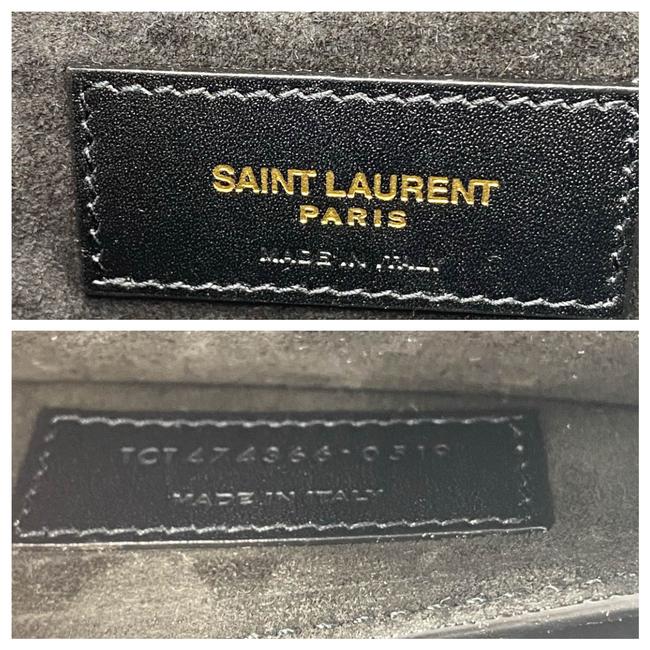 Saint Laurent Monogram Kate Small Smooth Tassel On Chain Black Calfskin Leather Shoulder Bag - image 11