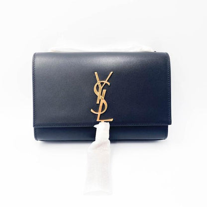 Saint Laurent Monogram Kate Small Smooth Tassel On Chain Black Calfskin Leather Shoulder Bag - image 5