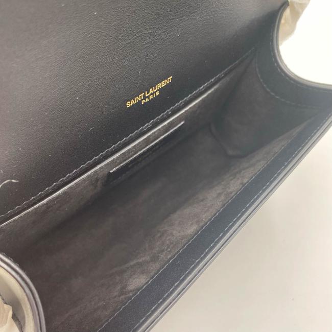 Saint Laurent Monogram Kate Small Smooth Tassel On Chain Black Calfskin Leather Shoulder Bag - image 9