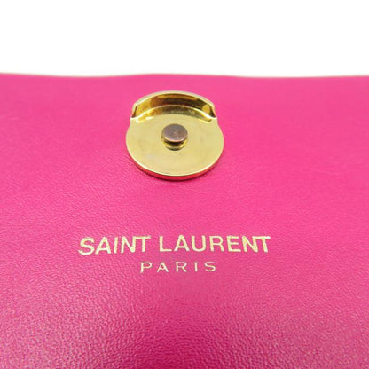 Saint Laurent Monogram Kate Smooth Medium Classic Tassel Fuchsia Pink Calfskin Leather Shoulder Bag - image 11